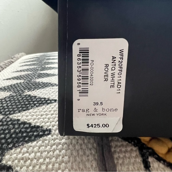 rag & bone Rover, Antique White Boot US 9.5, EU 39.5 - Picture 12 of 12
